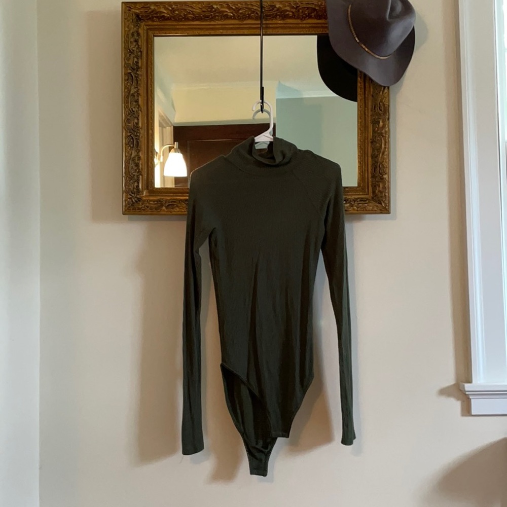 Free people turtleneck bodysuit